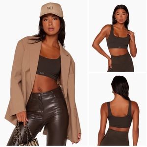 SET Sports Bra Pepper